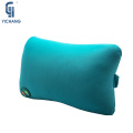 Hot selling back support cushion battery type vibrating car neck travel pillow